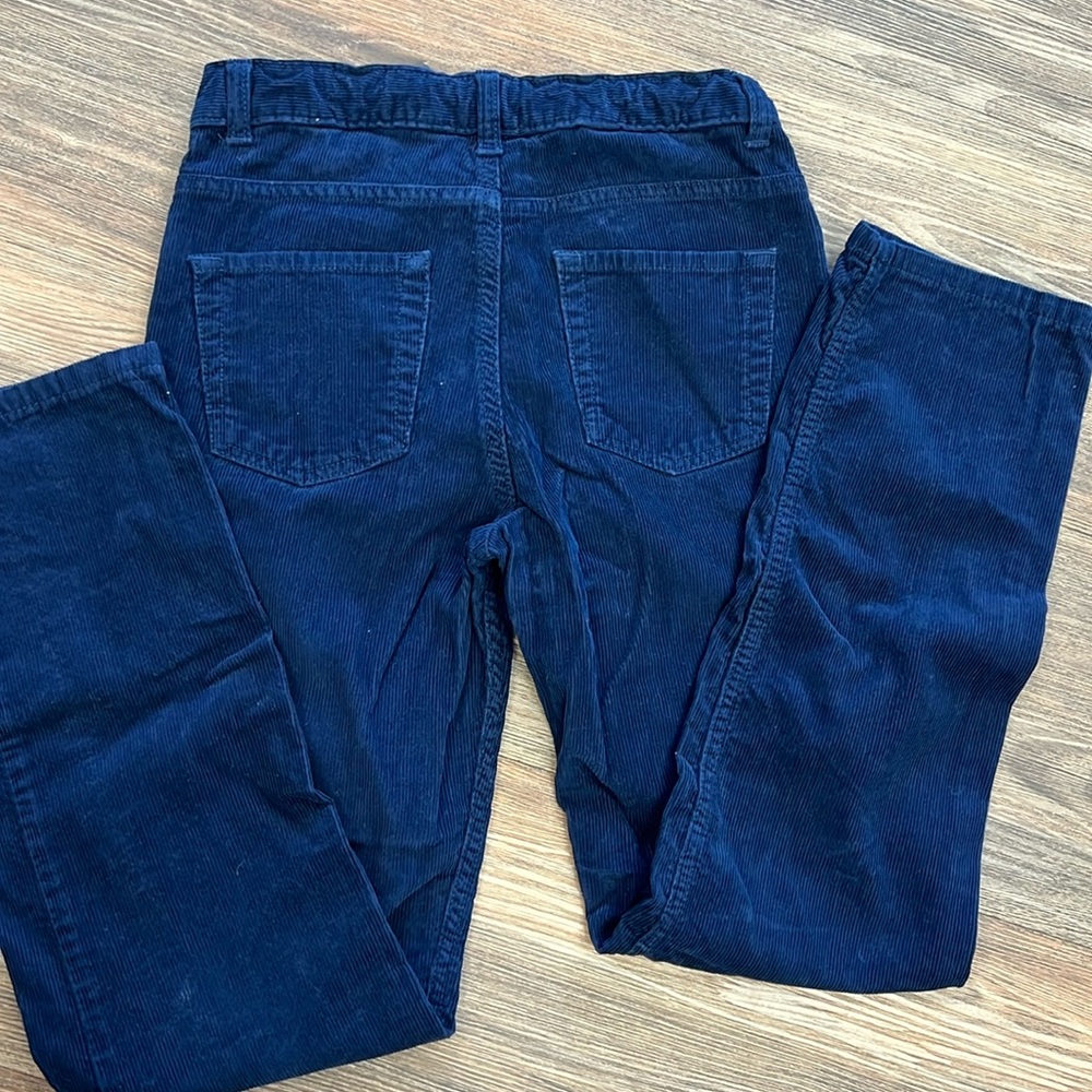 Lands End Boys 14 Blue Corduroys